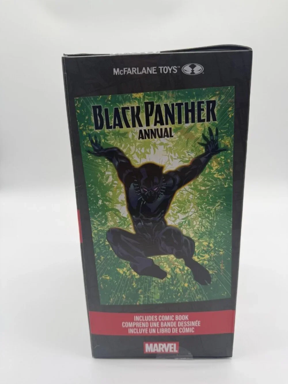Marvel Black Panther Annual Action Figure 1:6TH McFarlane Toys Black New Comic